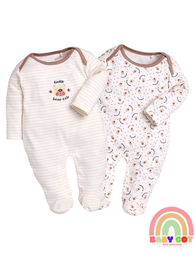 Cotton Rompers for Boys