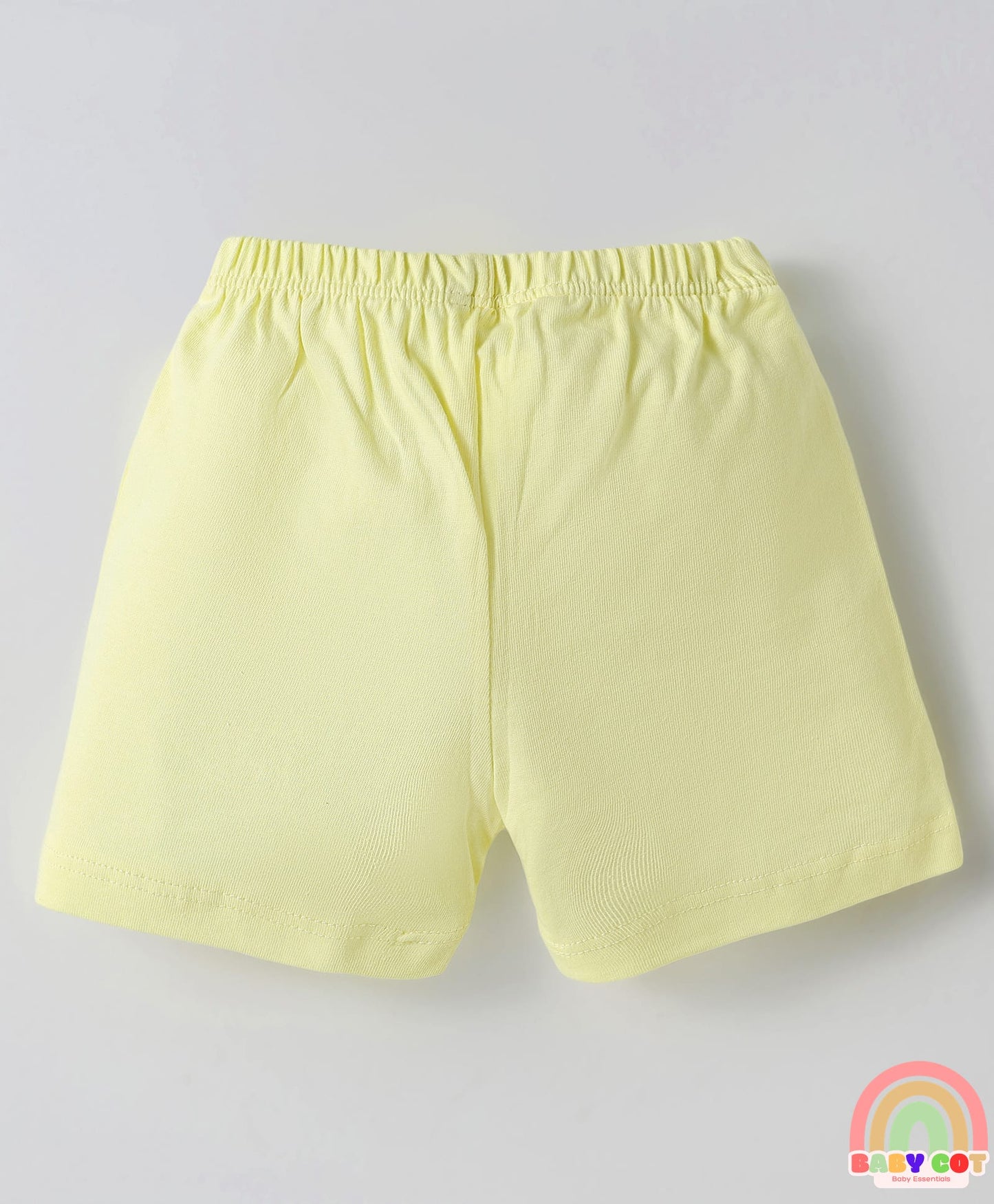 Single Jersey Knit Above Knee Length Shorts With Animal & Heart Print Pack Of 5 - Multicolour
