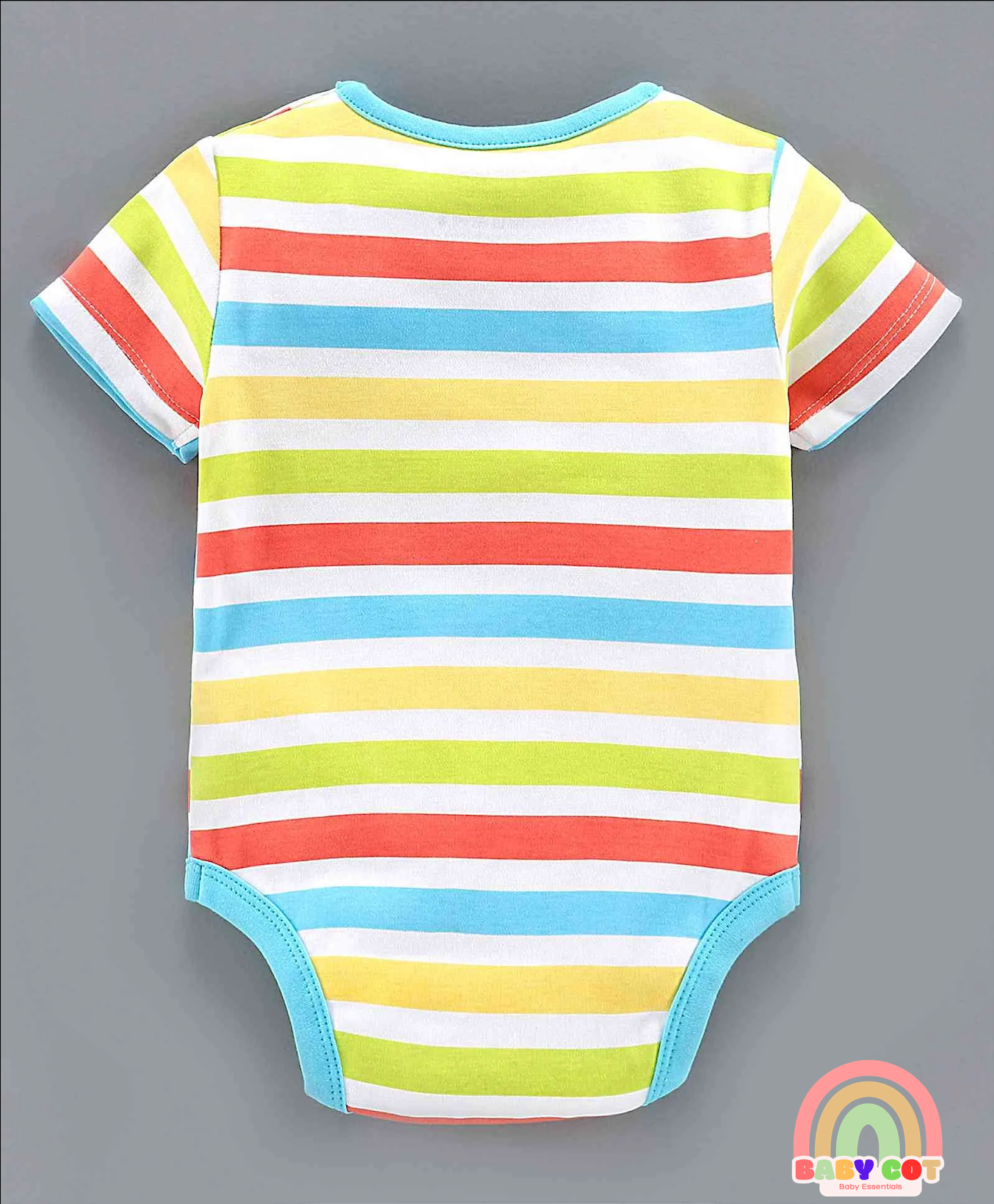 Cotton Short Sleeves Onesies Multiprint Pack of 5 - Multicolour