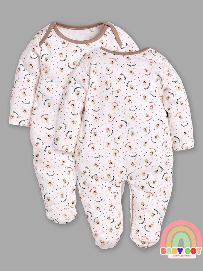 Cotton Rompers for Boys