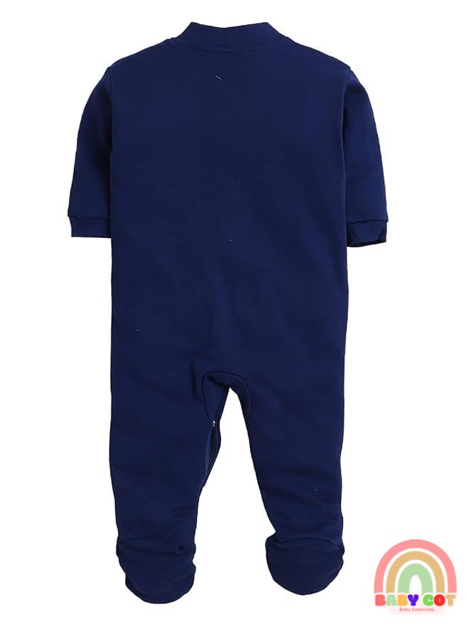 100% Cotton Rompers Sleepsuits Jumpsuit Night Suits for Infants Newborn Baby Boys & Girls