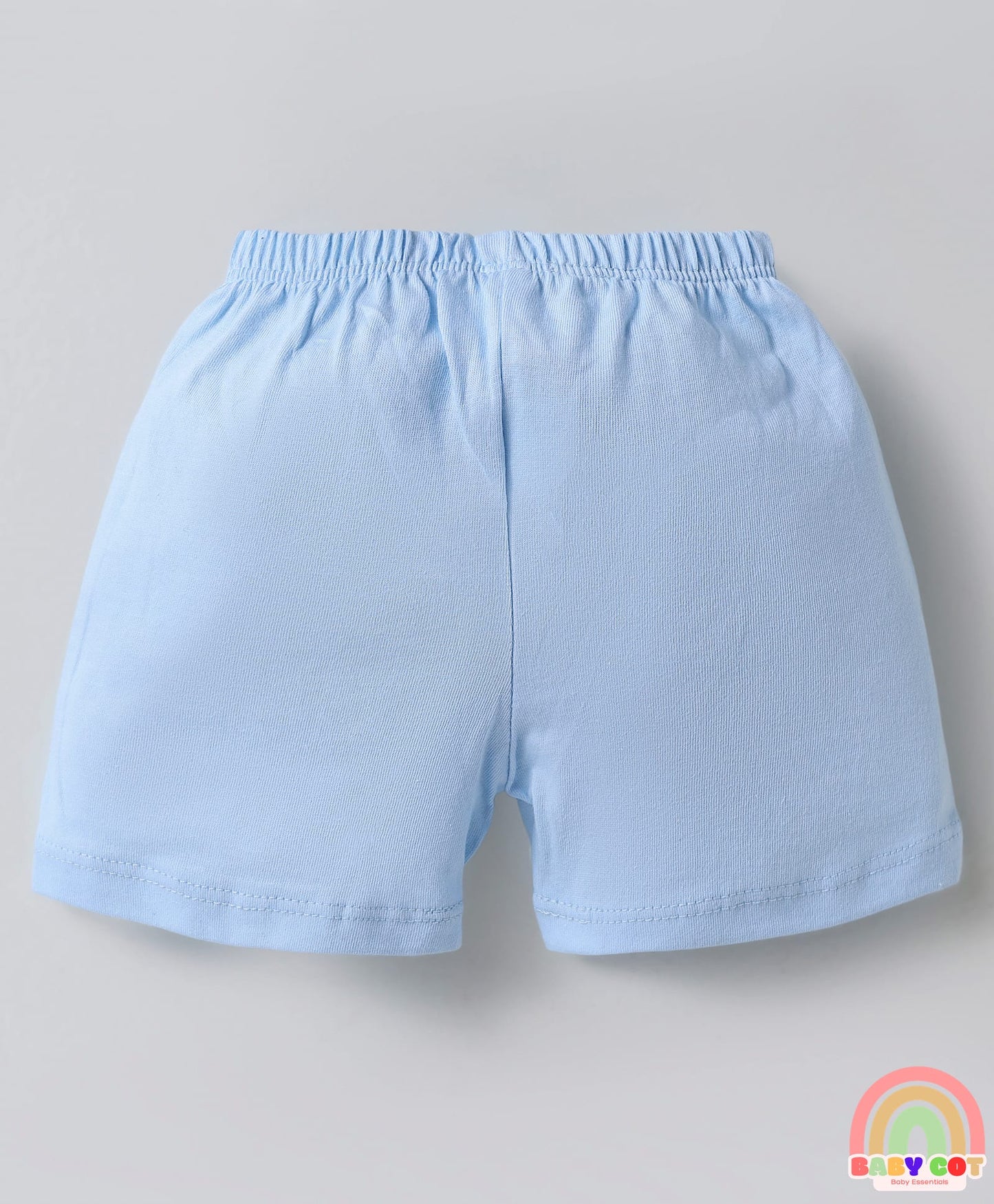 Single Jersey Knit Above Knee Length Shorts With Animal Print & Stripes Pack Of 5 - Multicolour