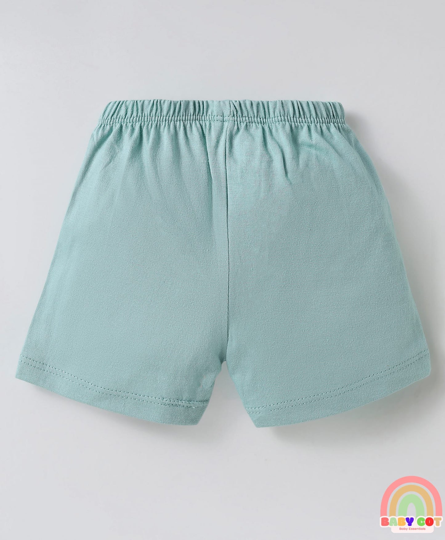 Single Jersey Knit Above Knee Length Shorts With Animal & Heart Print Pack Of 5 - Multicolour