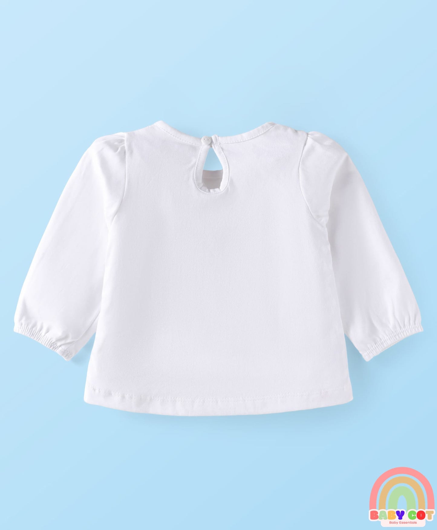 Cotton Knit Full Sleeves T-Shirts With Fruit & Polka Dot Print Pack of 5 - Multi Colour