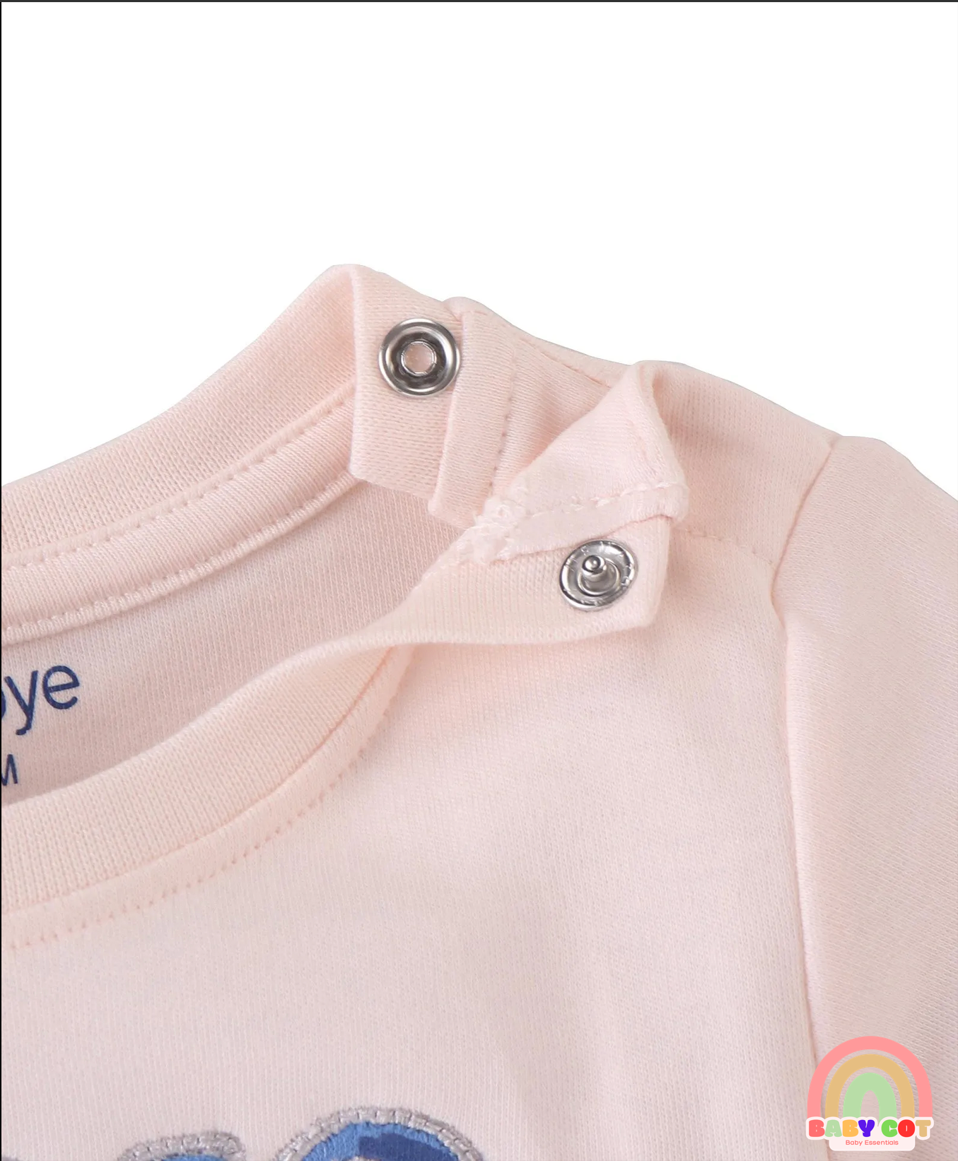 100% Cotton Knit With Eco- Jiva Finish Full Sleeves Onesies with Dino Print Pack of 5 - Blue Green & Pink