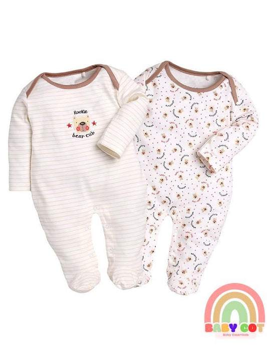 Cotton Rompers for Boys