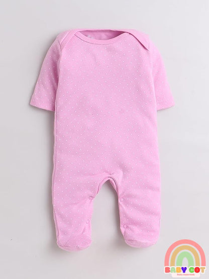 100% Cotton pink/blue Rompers Sleepsuits Jumpsuit Night Suits for Infants Newborn Baby Boys & Girls