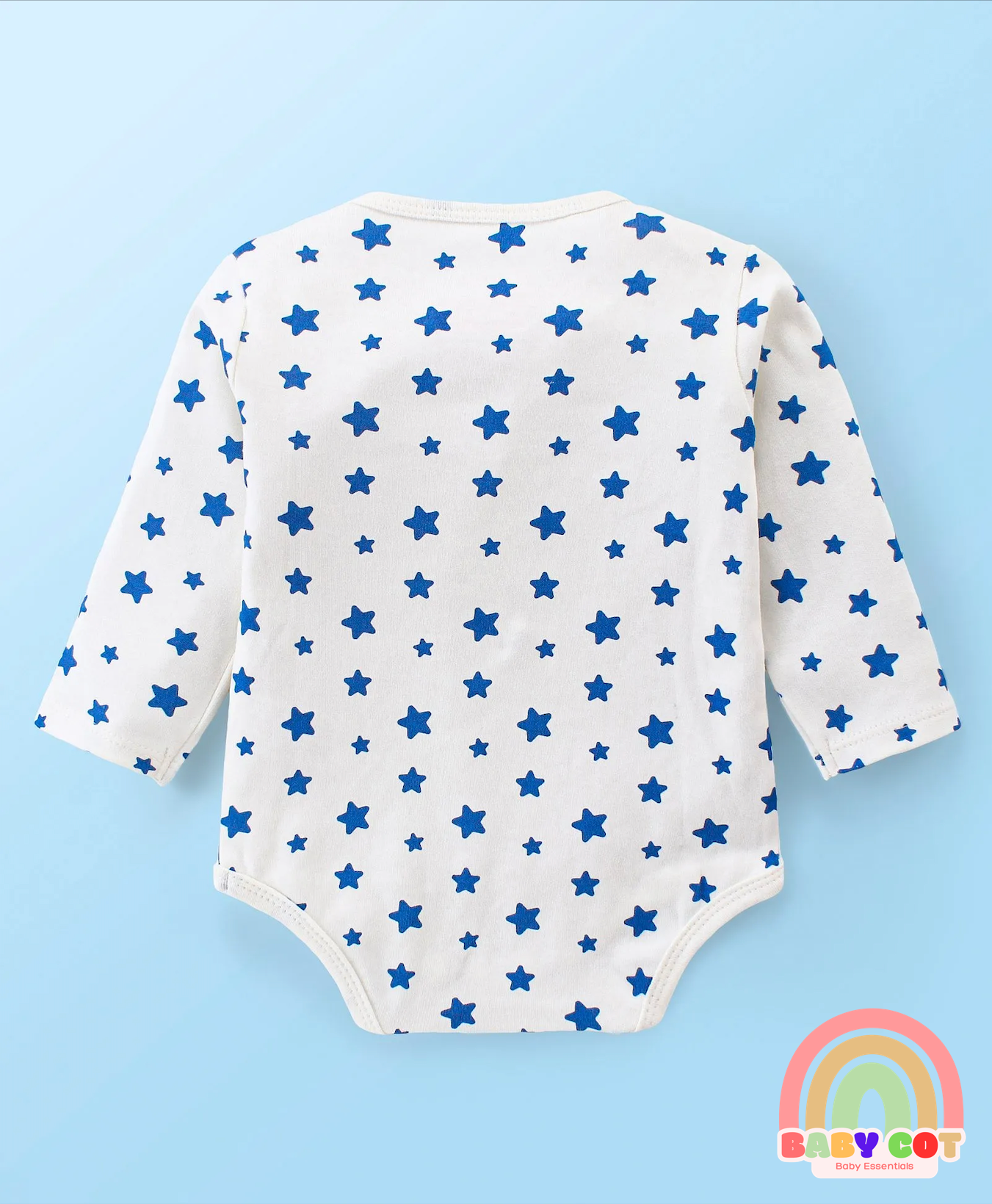 Interlock Knit Full Sleeves Onesies With Printed Graphics Pack of 3 - Red White & Navy Blue