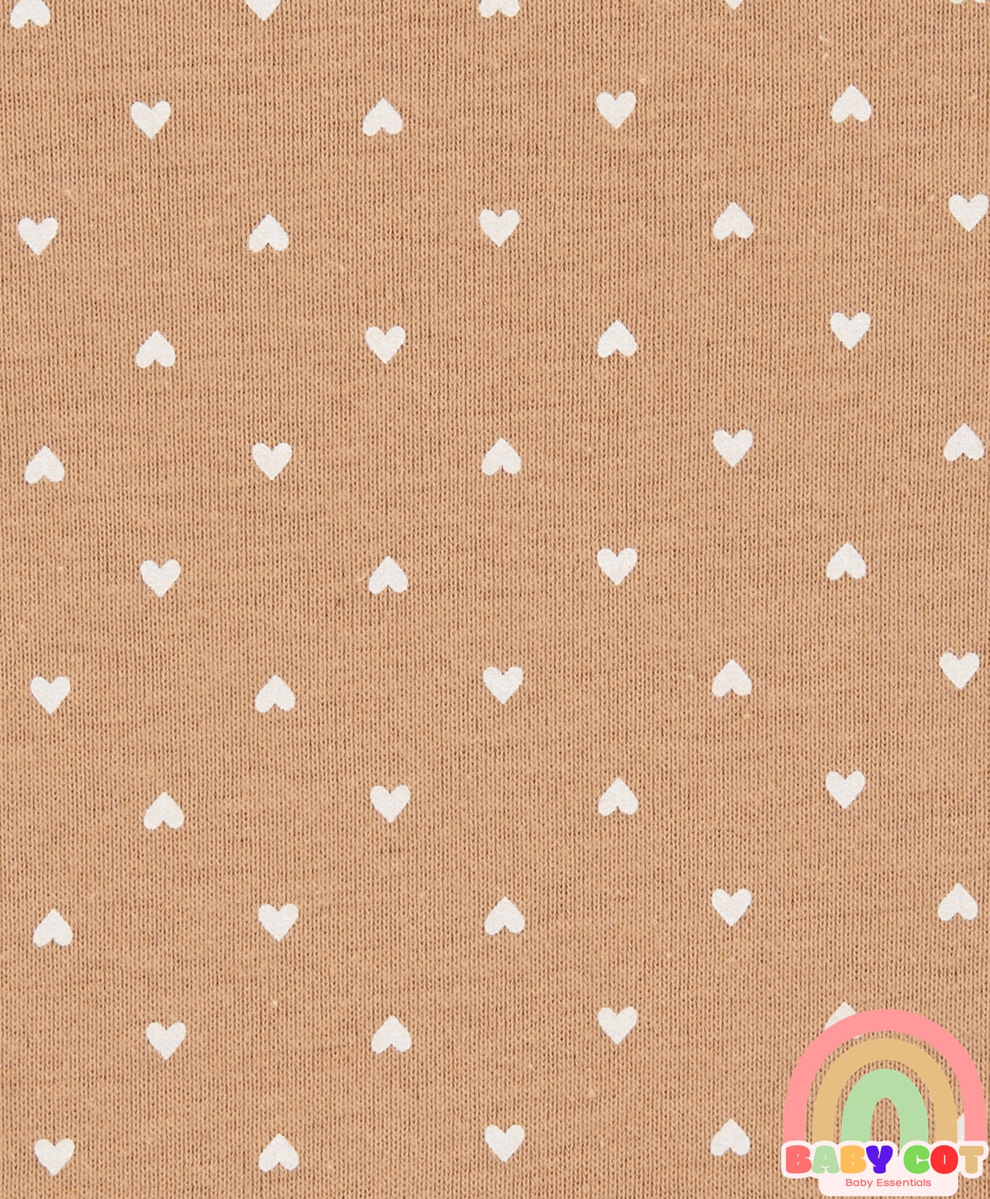 Half Sleeves Onesies With Heart Print Pack of 5 - Multicolour