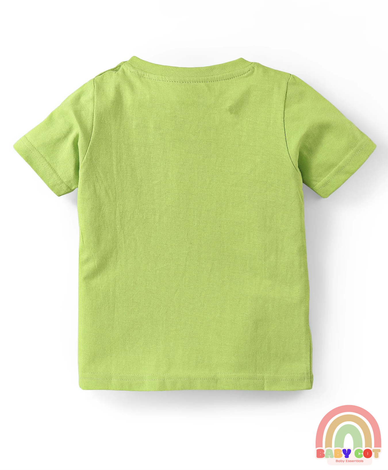 Cotton Knit Half Sleeves T-Shirts with Graphics Pack of 3 - Multicolour