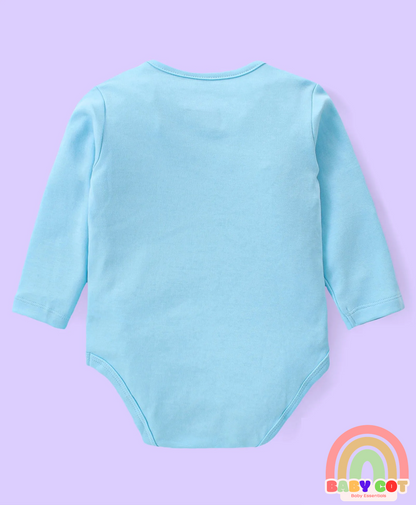 Full Sleeves Onesies With Printed Graphics Pack of 3 - Multicolour