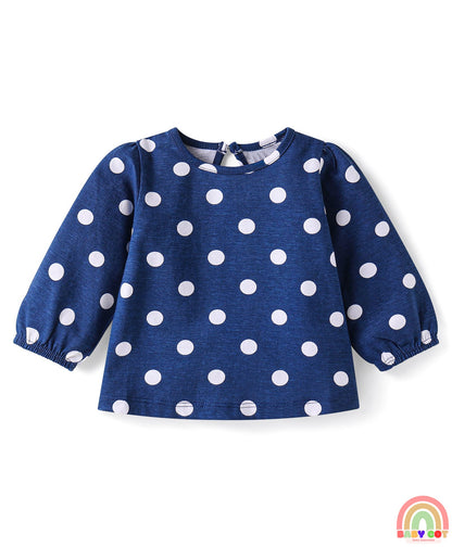 Cotton Knit Full Sleeves T-Shirts with Floral Hearts & Text Print Pack of 5 - Multicolor