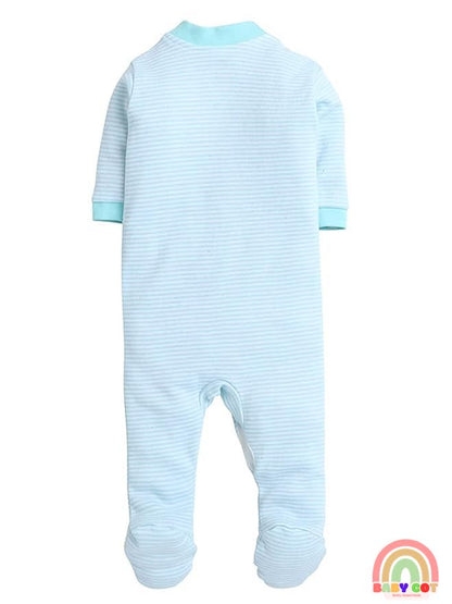 100% Cotton Mint Rompers Sleepsuits Jumpsuit Night Suits for Infants Newborn Baby Boys & Girls