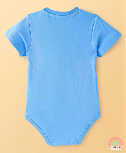 Interlock Knit Half Sleeves Onesies with Nemo Graphics Pack of 2 - Multicolour