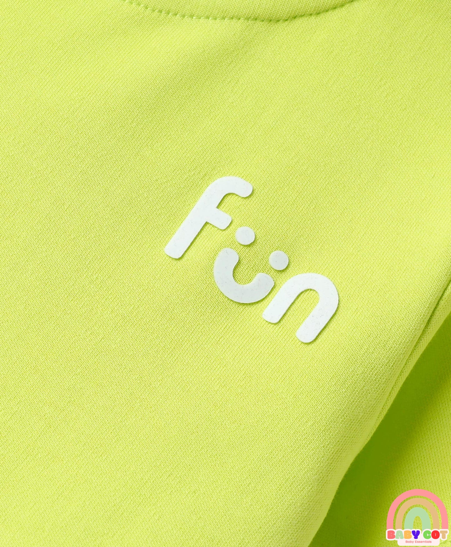 Interlock Knit Half Sleeves T-Shirts with Text Print Pack of 2 - Red & Light Green
