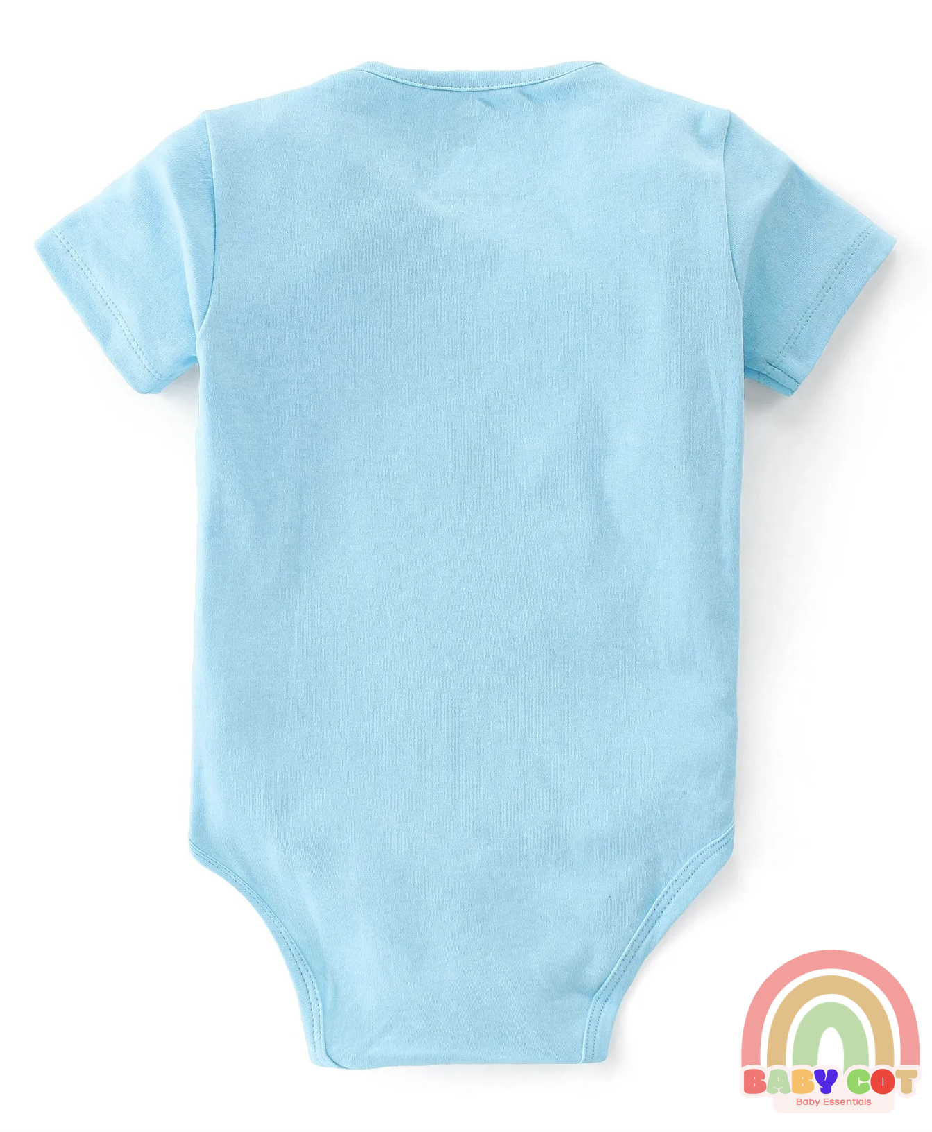 Interlock Cotton Knit Half Sleeves Printed Onesies  Pack of 3 - Multicolor