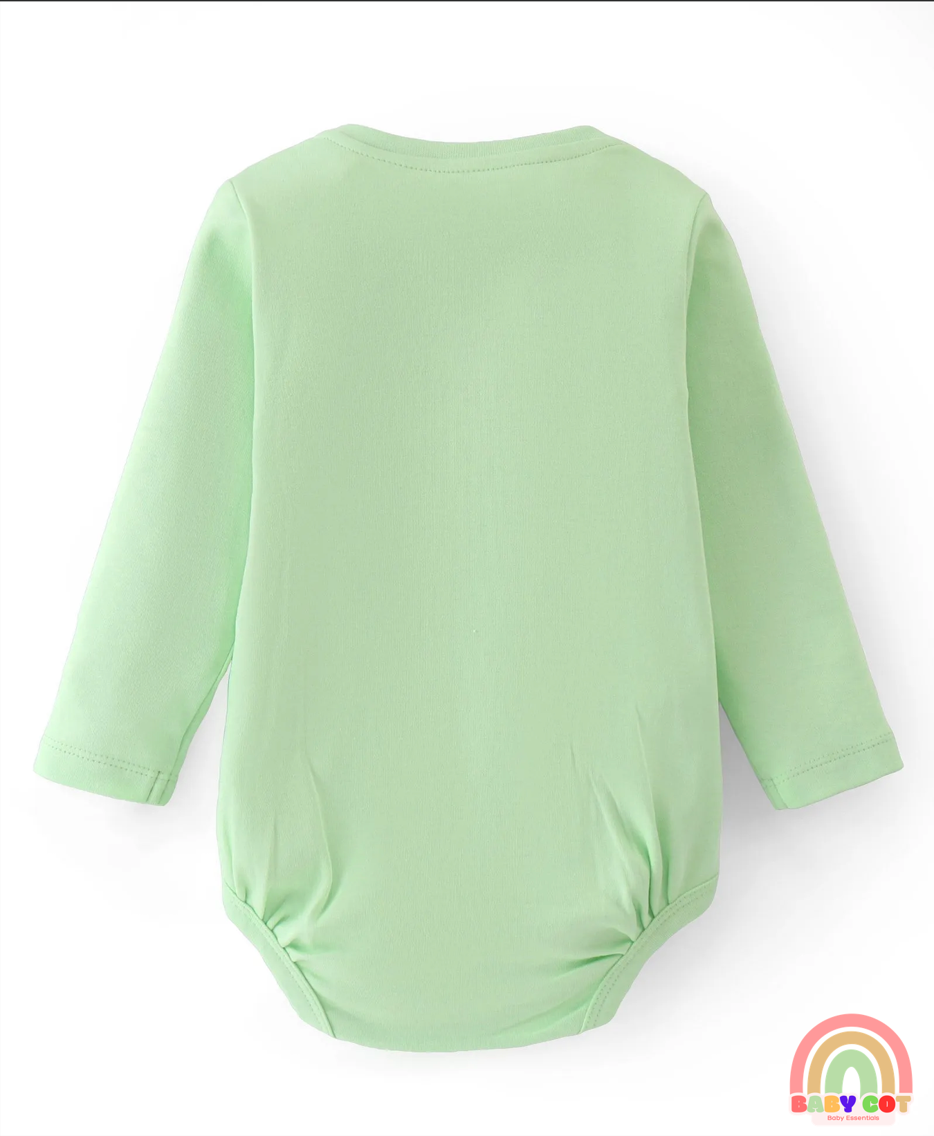 100% Cotton Knit With Eco- Jiva Finish Full Sleeves Onesies with Dino Print Pack of 5 - Blue Green & Pink