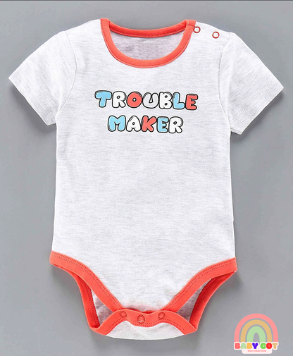 Cotton Short Sleeves Onesies Multiprint Pack of 5 - Multicolour