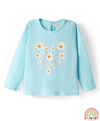 100% Cotton Knit Full Sleeves T-Shirts with Text Print Pack of 5 - Multicolor